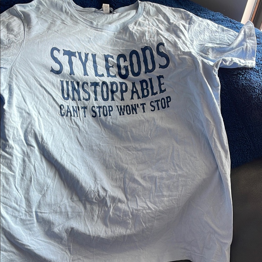 Unstoppable Blue Tee